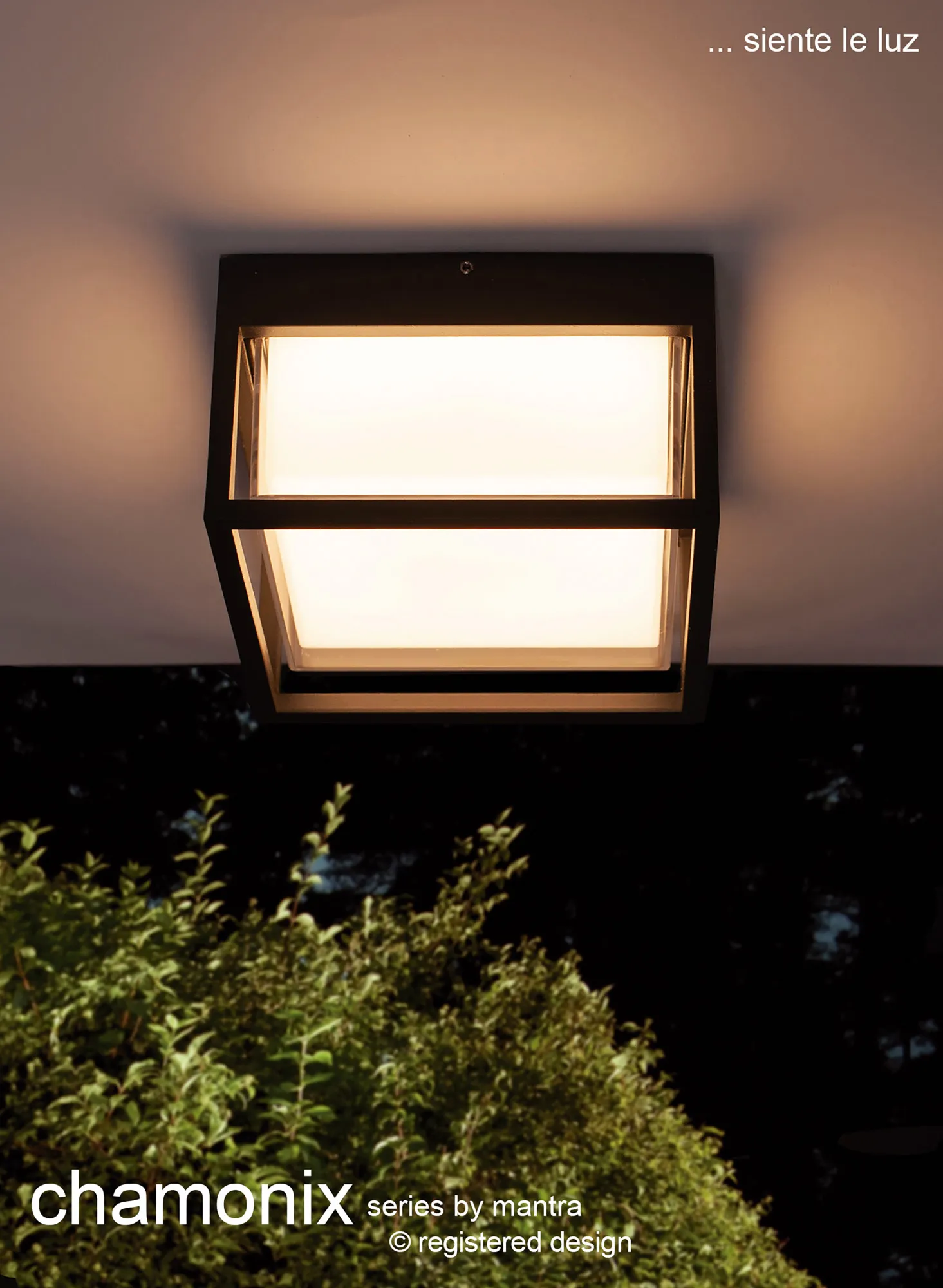 Chamonix Exterior Lights Mantra Fusion Flush Fittings